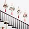 11 Count Stamped Cross Stitch Kits for Adults Beginners, Hand Embroidery Christmas Ornaments kit